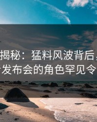 17c深度揭秘：猛料风波背后，当事人在记者发布会的角色罕见令人意外